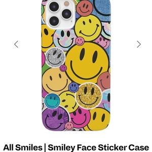 Casely Smiley Face Sticker Case for iPhone 12 Pro Max